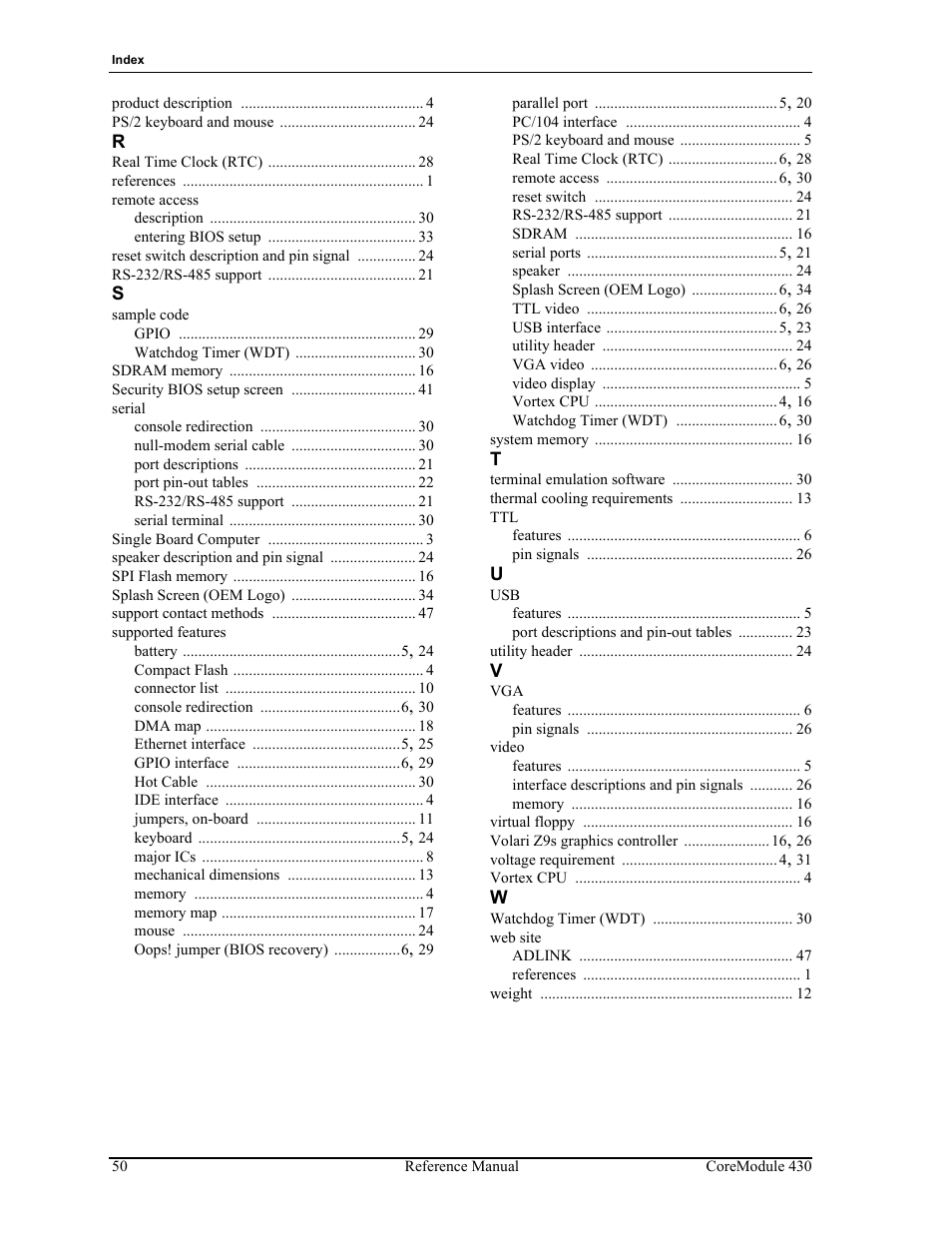 ADLINK CoreModule 430 User Manual | Page 56 / 56