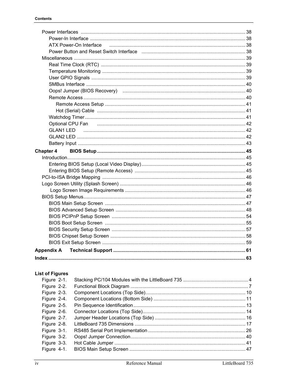 ADLINK LittleBoard 735 User Manual | Page 4 / 72