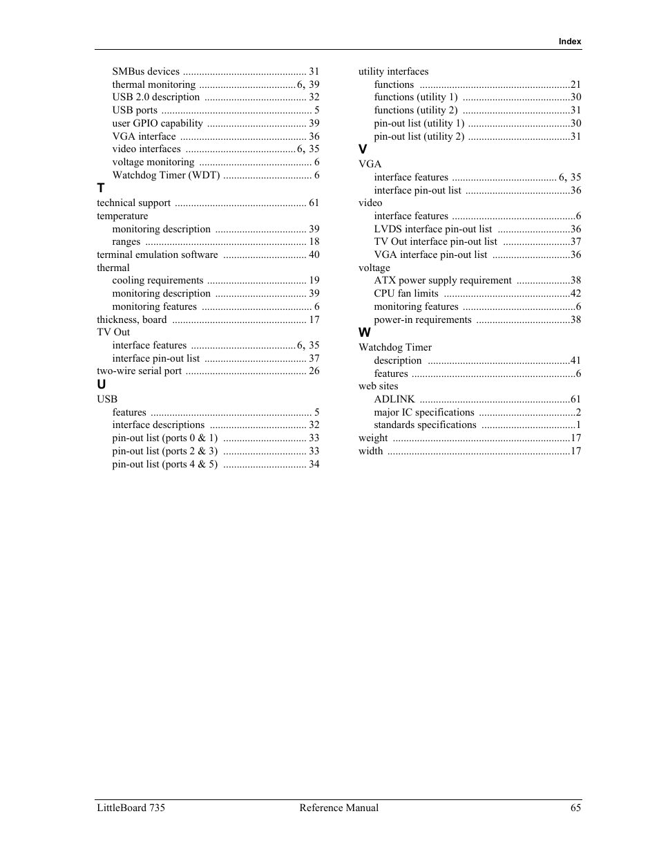 ADLINK LittleBoard 735 User Manual | Page 71 / 72