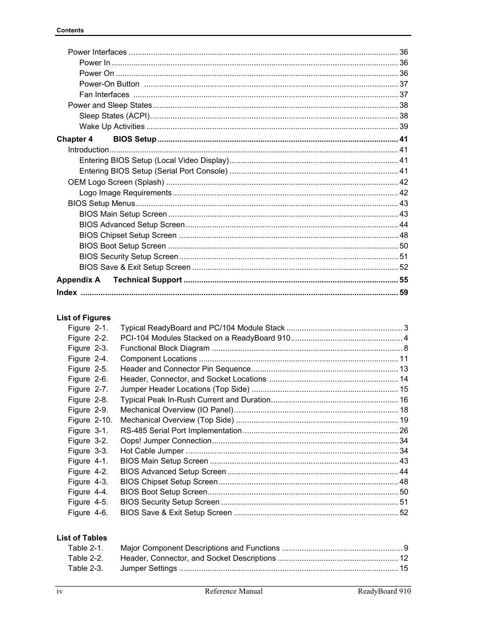 ADLINK ReadyBoard 910 User Manual | Page 4 / 68