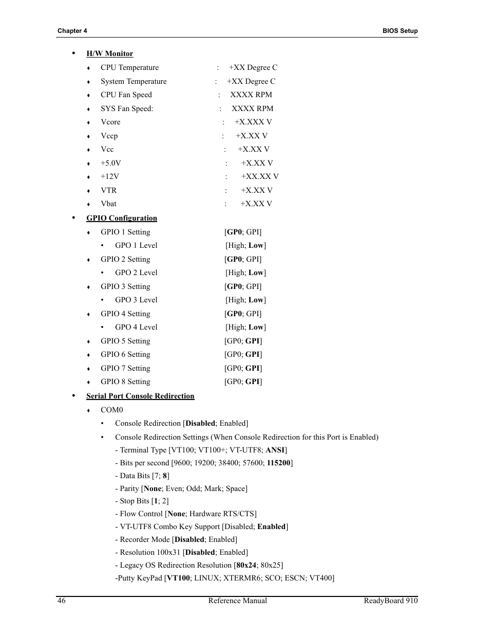 ADLINK ReadyBoard 910 User Manual | Page 52 / 68