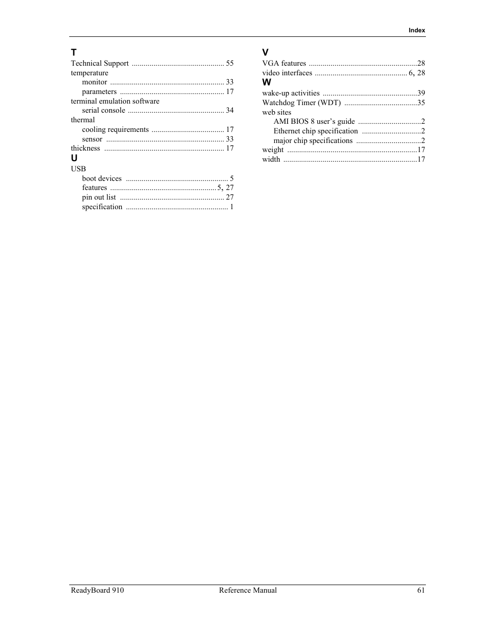 ADLINK ReadyBoard 910 User Manual | Page 67 / 68
