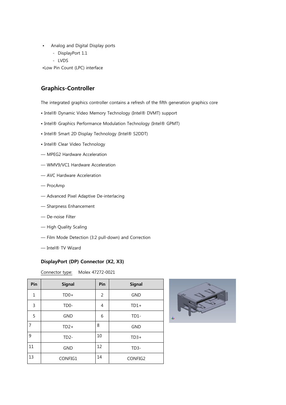 3 graphics-controller | ADLINK Hurricane-QM57 User Manual | Page 23 / 84