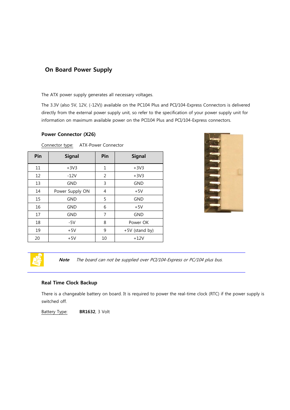 11 on board power supply | ADLINK Hurricane-QM57 User Manual | Page 41 / 84