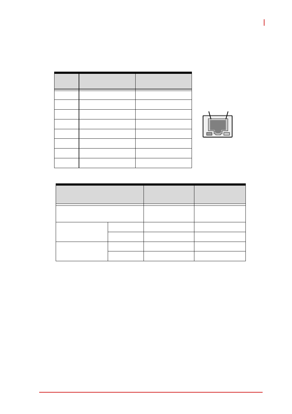 2 rear i/o connectors, Lan (rj-45) ports, Rear i/o connectors | Table 2-2, Lan connector pin definitions, Table 2-3, Lan led definitions | ADLINK ReadyBoard 740 User Manual | Page 23 / 68