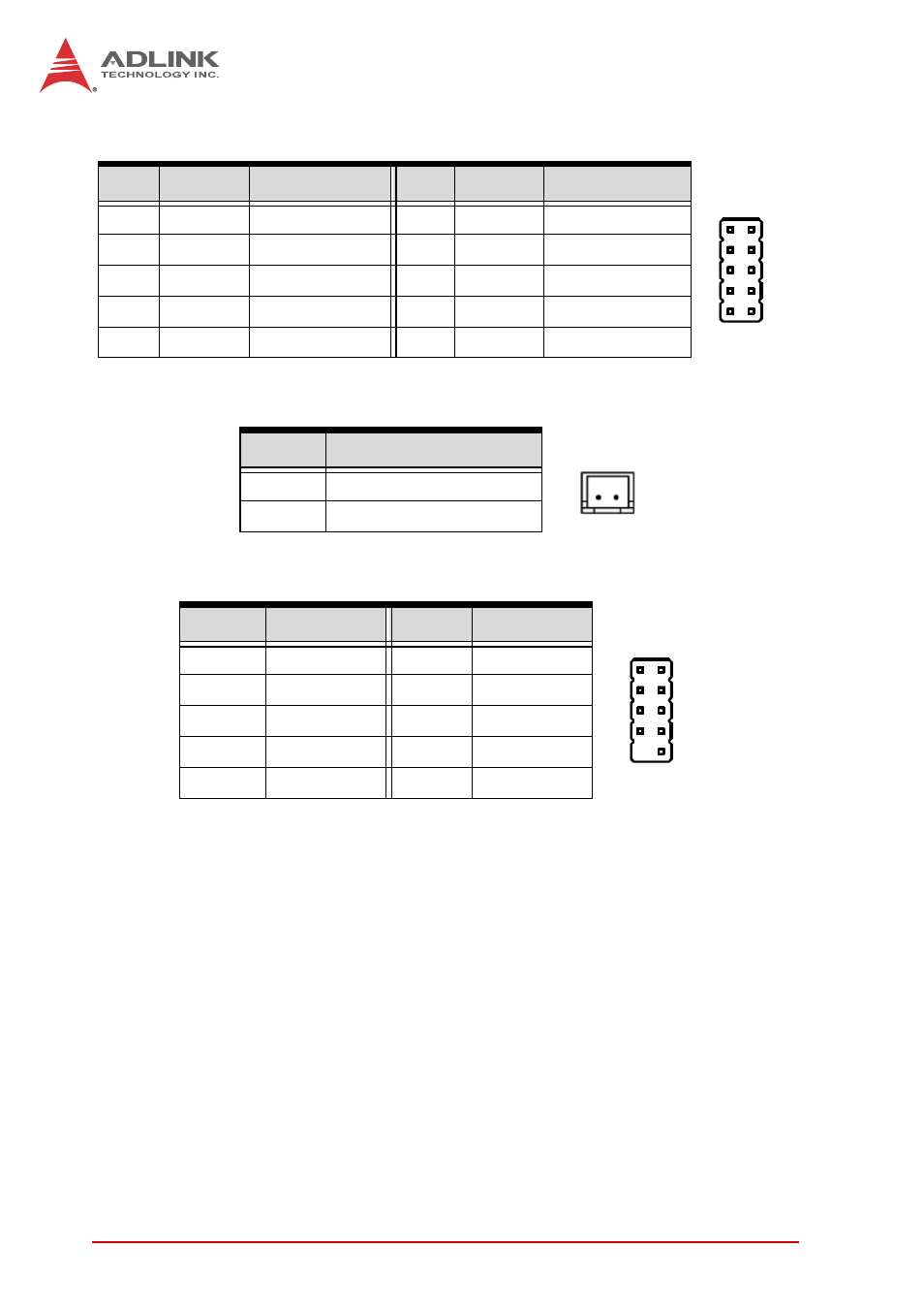 Com1/2 pin header (cn9/8), Battery connector (cn10), Usb pin header (cn12/17) | ADLINK ReadyBoard 740 User Manual | Page 26 / 68