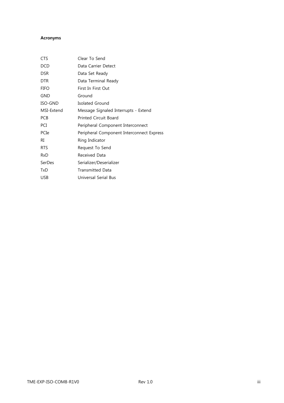 ADLINK EXP-ISO-COM8 User Manual | Page 5 / 33