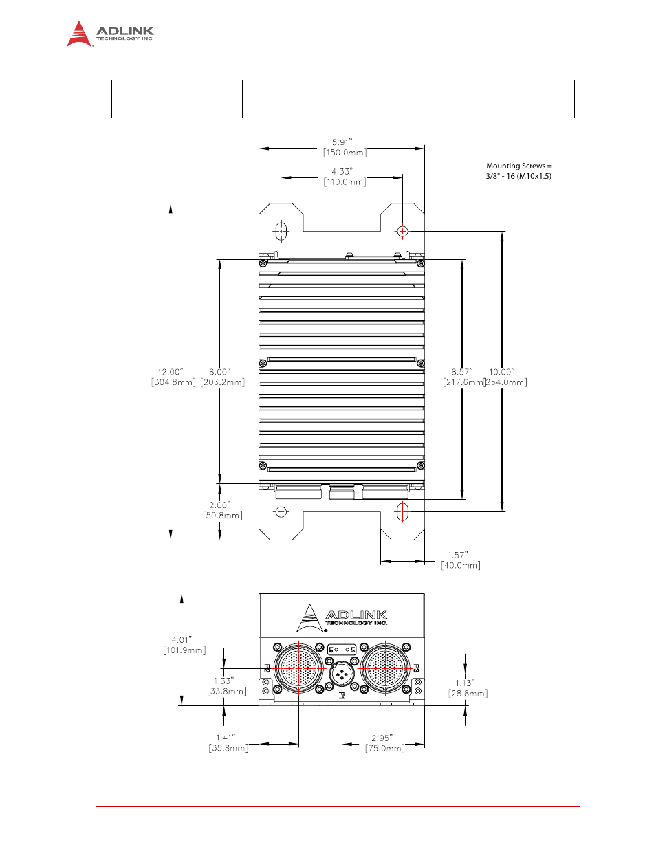 10 installing mounting screws, Figure 1-3 | ADLINK HPERC-IBR-MC User Manual | Page 16 / 42