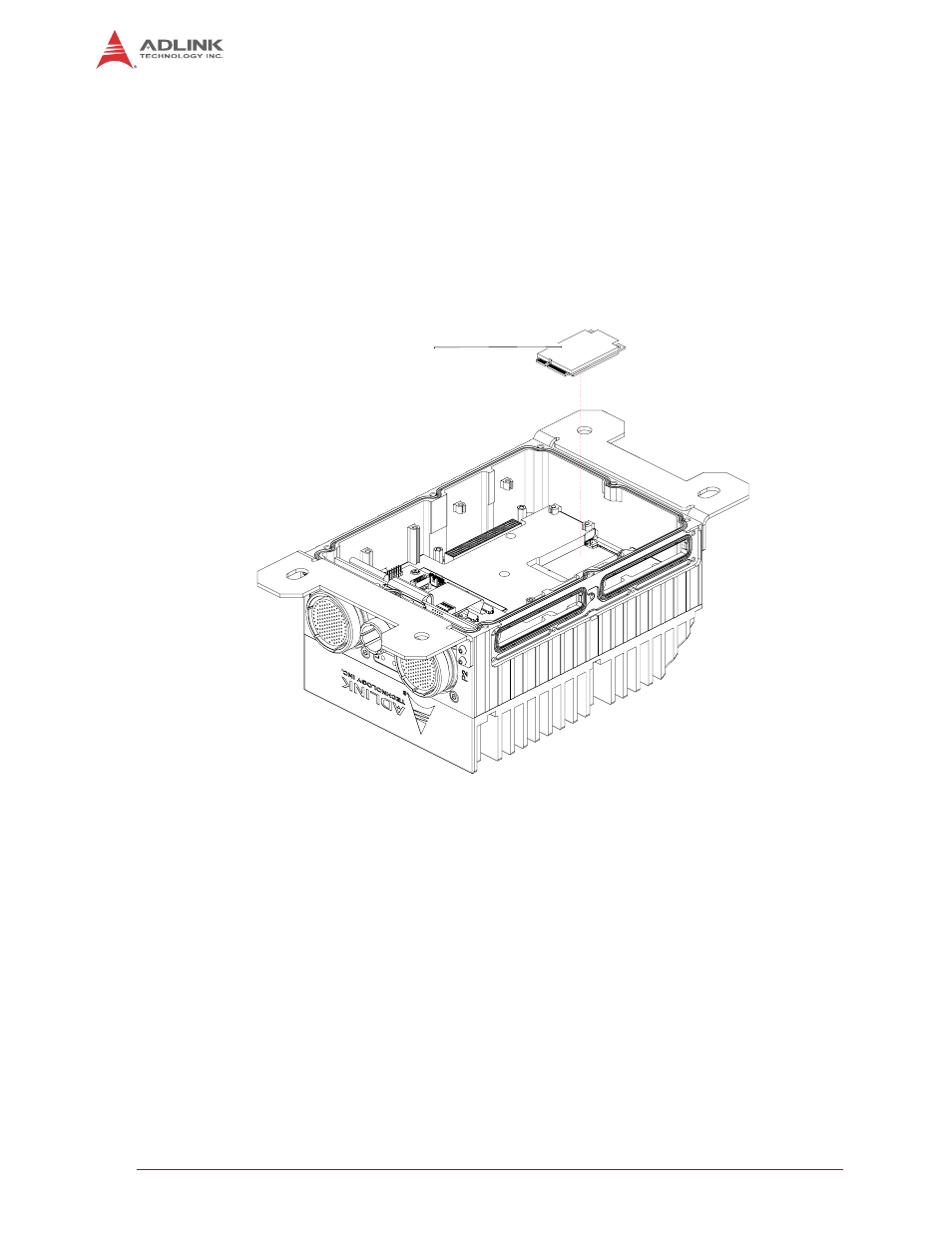 8 replacing the mini pcie card | ADLINK HPERC-IBR-MC User Manual | Page 40 / 42