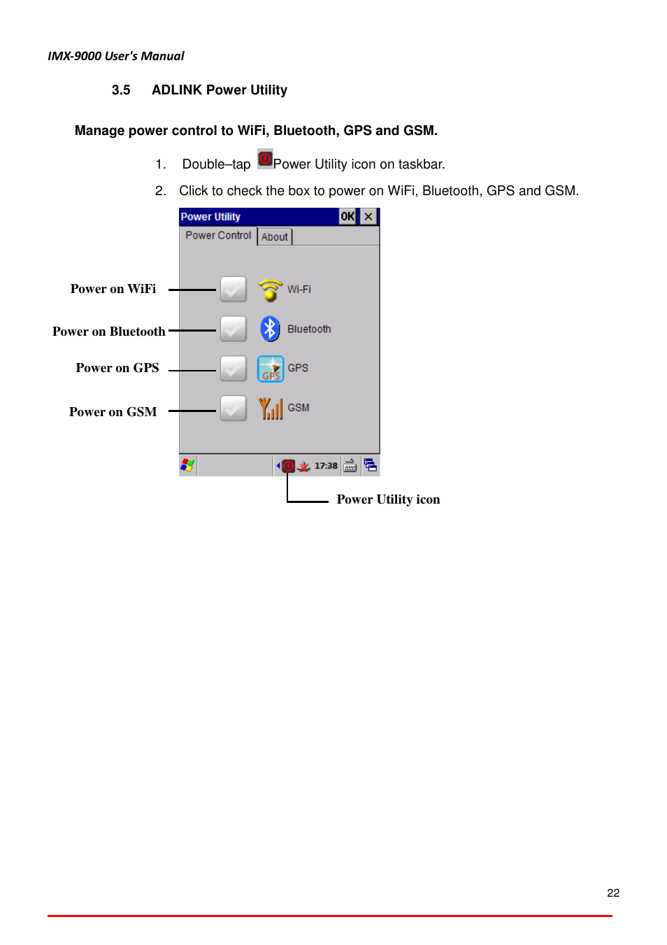 ADLINK IMX-9000 User Manual | Page 22 / 29