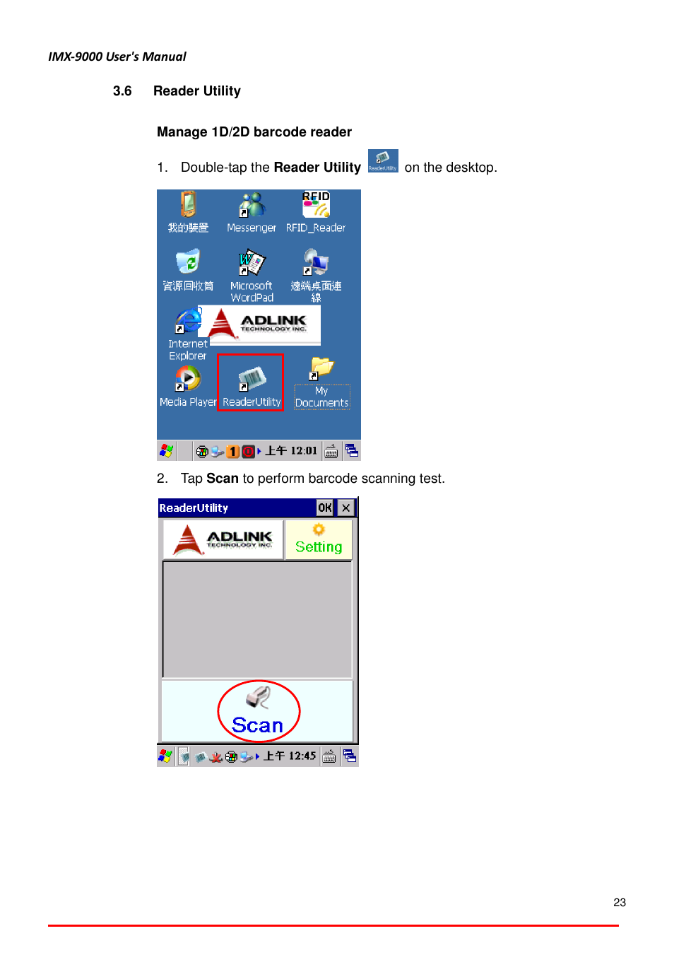 ADLINK IMX-9000 User Manual | Page 23 / 29