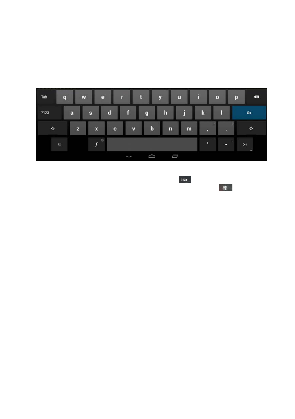 8 entering text, Entering text | ADLINK IMT-1 User Manual | Page 29 / 46