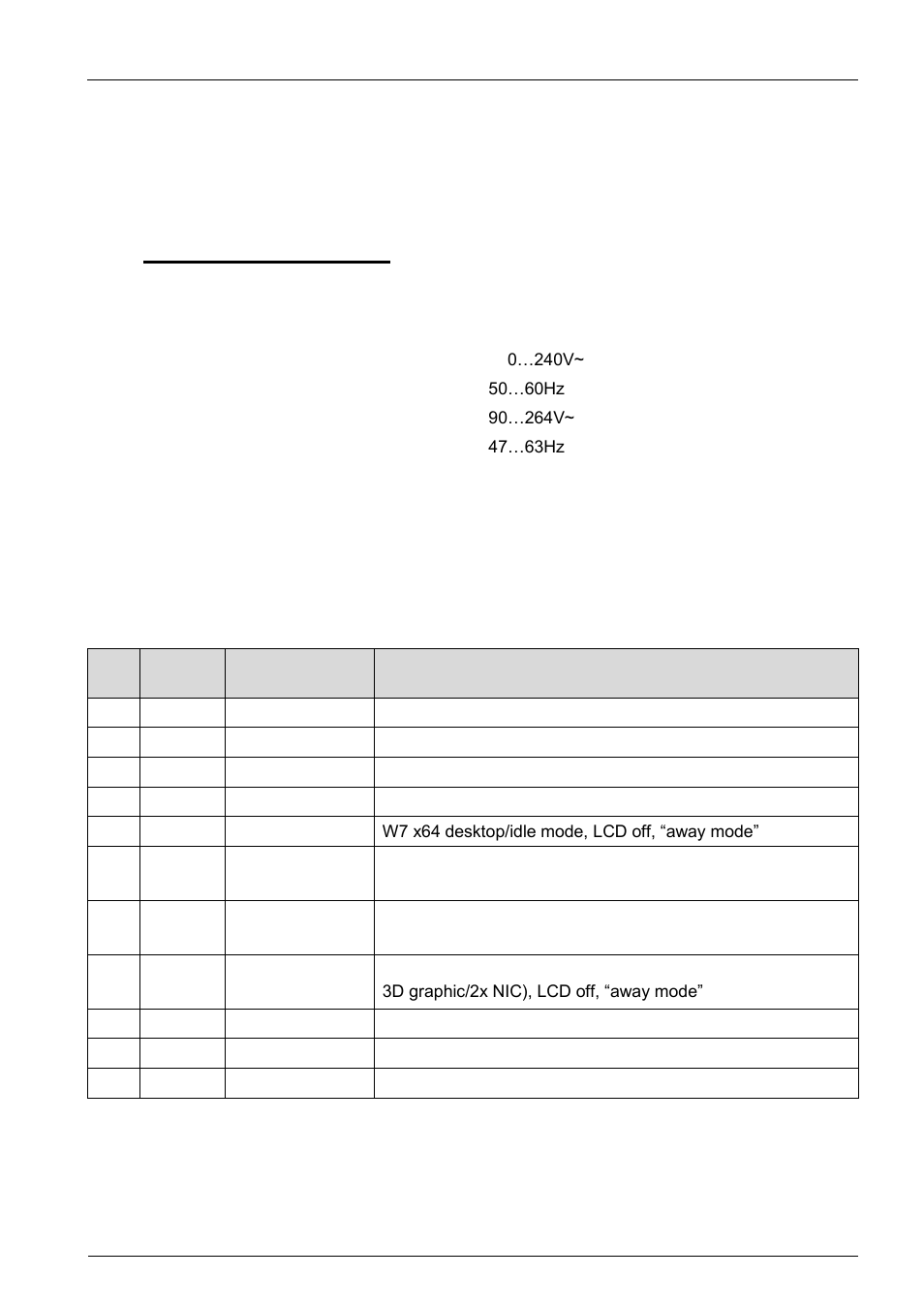 Eight, Lectrical specifications, Input | Ower consumption, Electrical specifications | ADLINK MLC 4-21 User Manual | Page 23 / 37