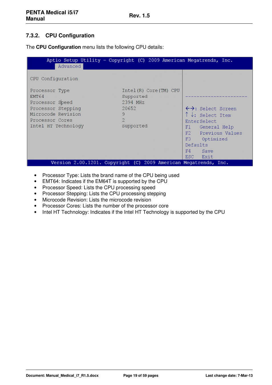 ADLINK Medical-i7 18/21 User Manual | Page 19 / 59