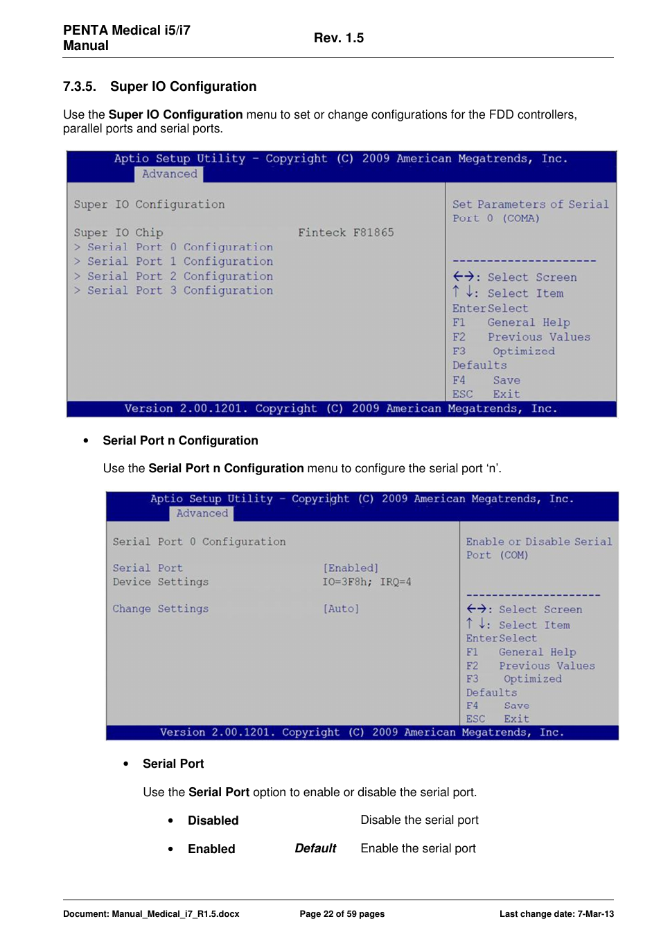 ADLINK Medical-i7 18/21 User Manual | Page 22 / 59