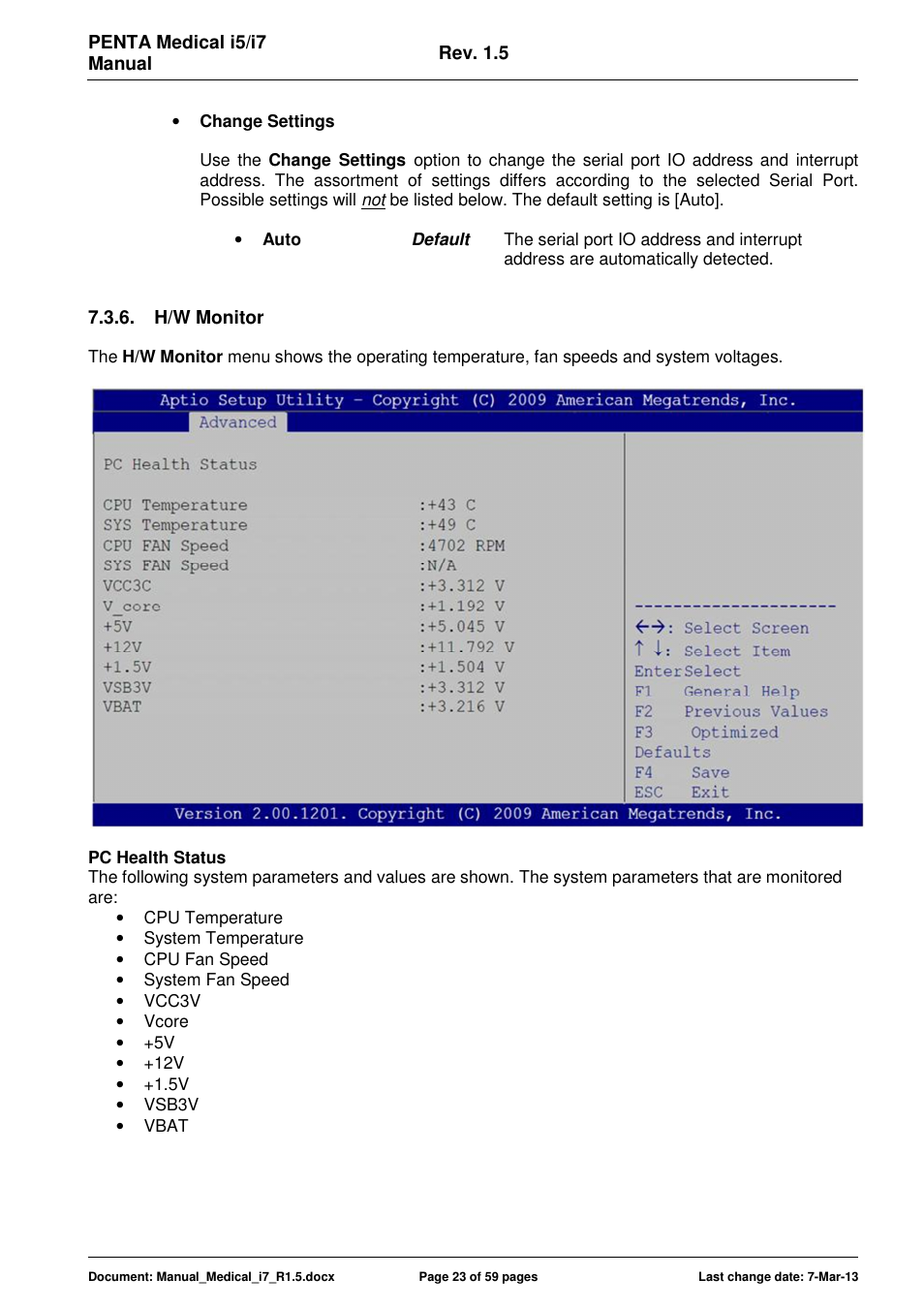 ADLINK Medical-i7 18/21 User Manual | Page 23 / 59