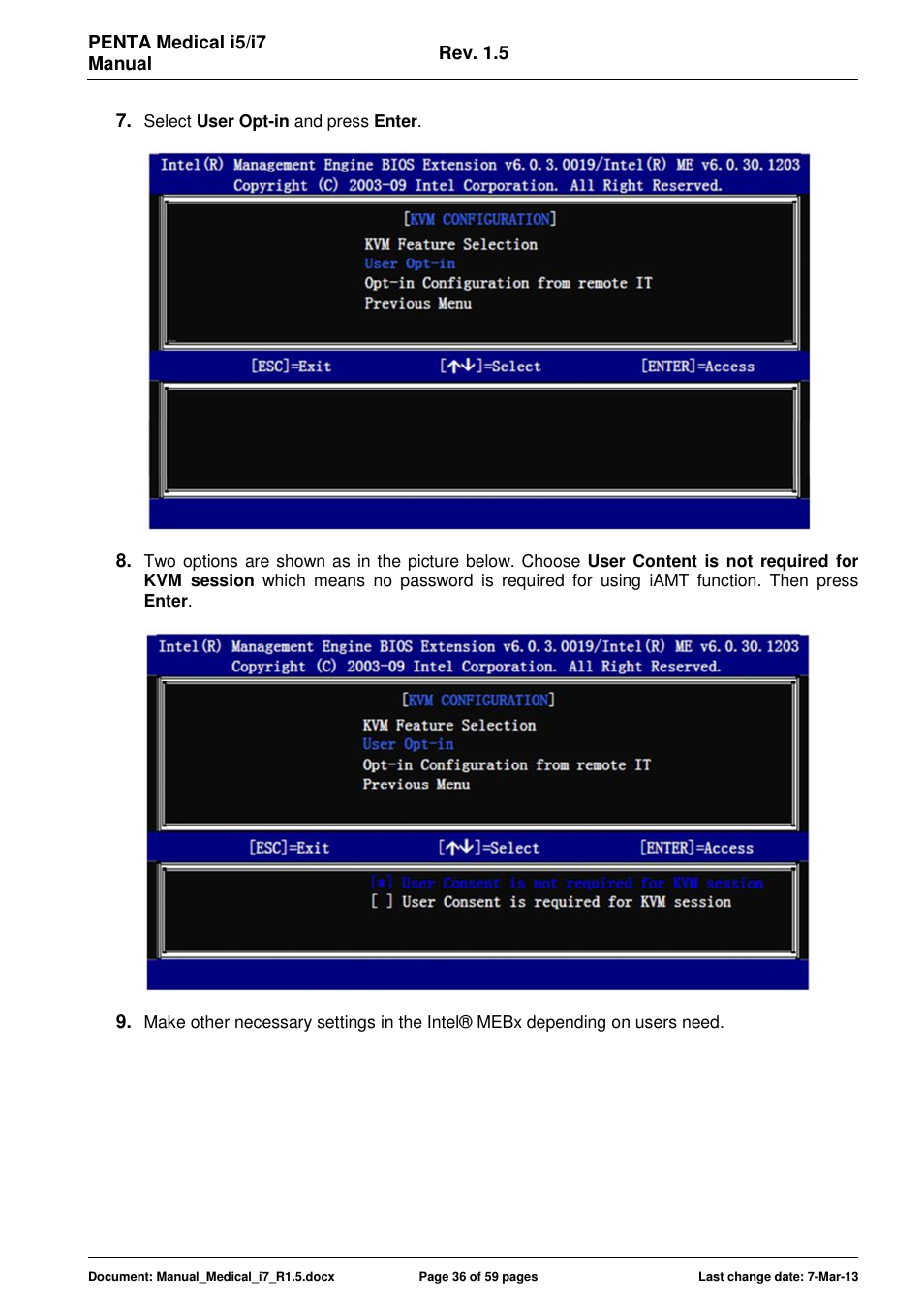 ADLINK Medical-i7 18/21 User Manual | Page 36 / 59