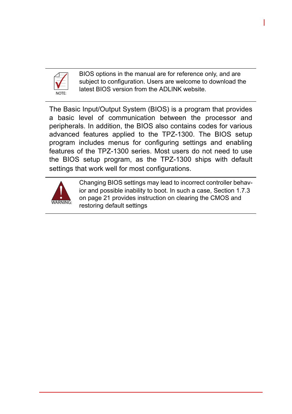 Appendix b: bios setup, B appendix: bios setup | ADLINK iSeries Monitor 18/21 User Manual | Page 63 / 84