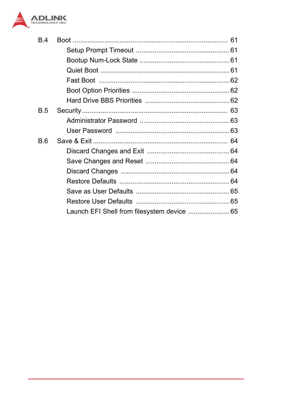 ADLINK iSeries Monitor 18/21 User Manual | Page 8 / 84
