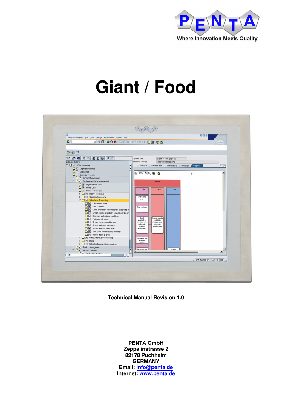 ADLINK Food-D19 IP69k User Manual | 47 pages