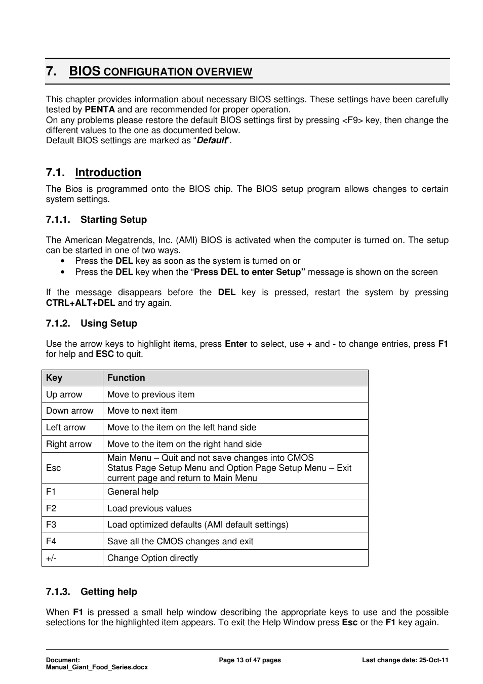 Bios, Introduction | ADLINK Food-D19 IP69k User Manual | Page 13 / 47