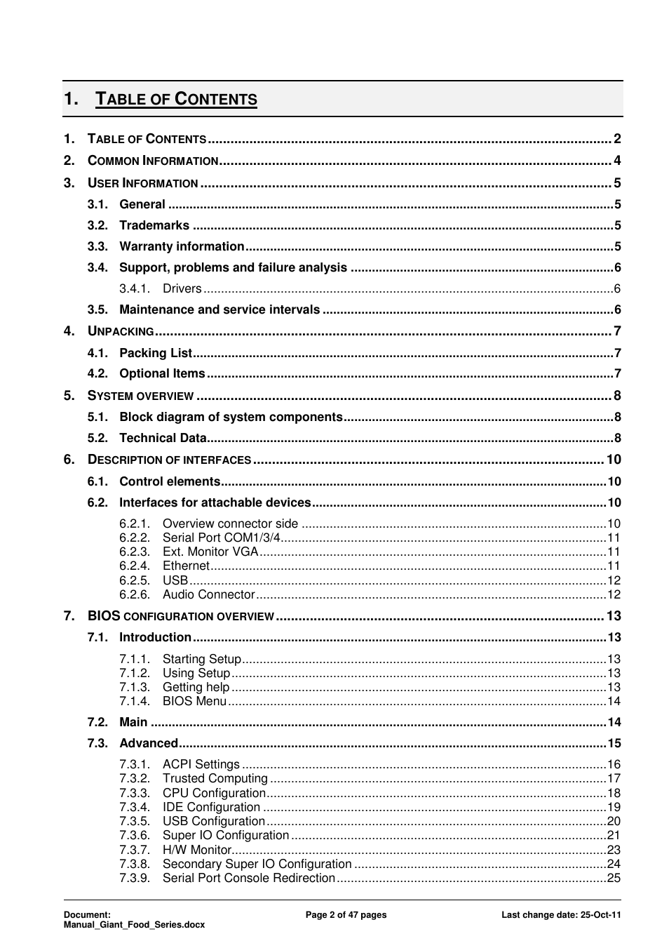 ADLINK Food-D19 IP69k User Manual | Page 2 / 47