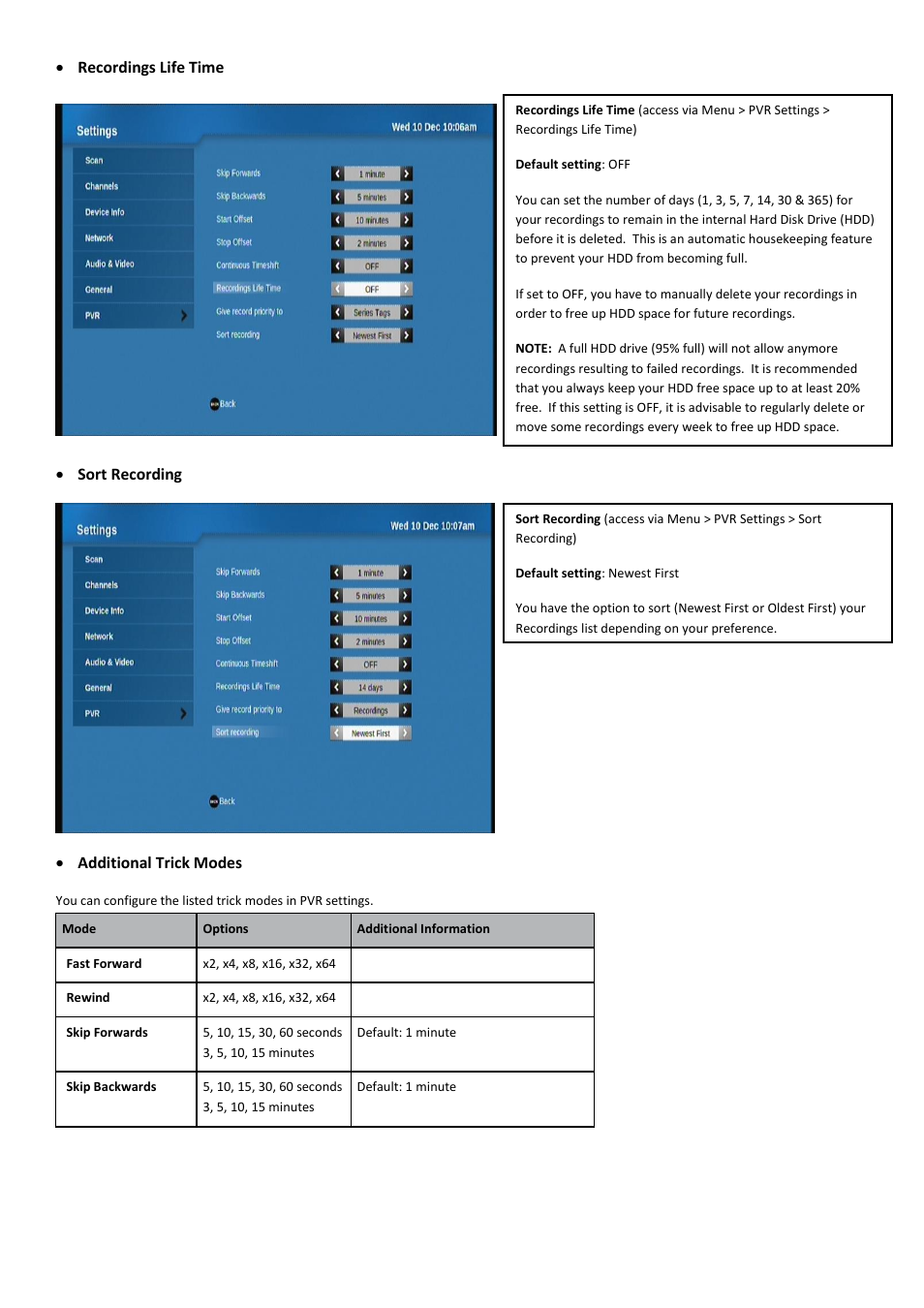 Altech UEC PVR9600Q High Definition Dual Tuner User Manual | Page 5 / 9