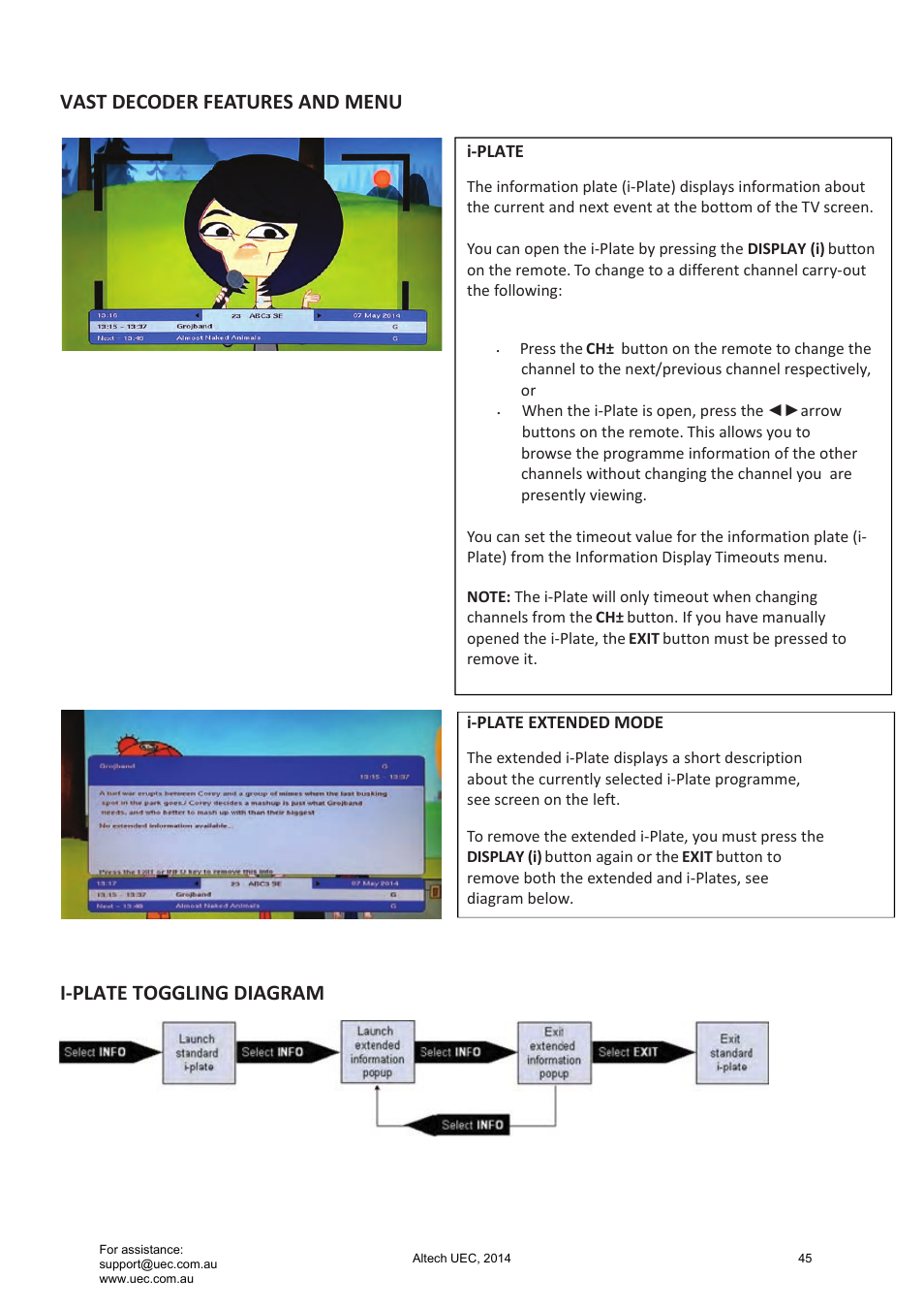 Altech UEC Integrated 32'' LED/LCD HD TV User Manual | Page 45 / 68