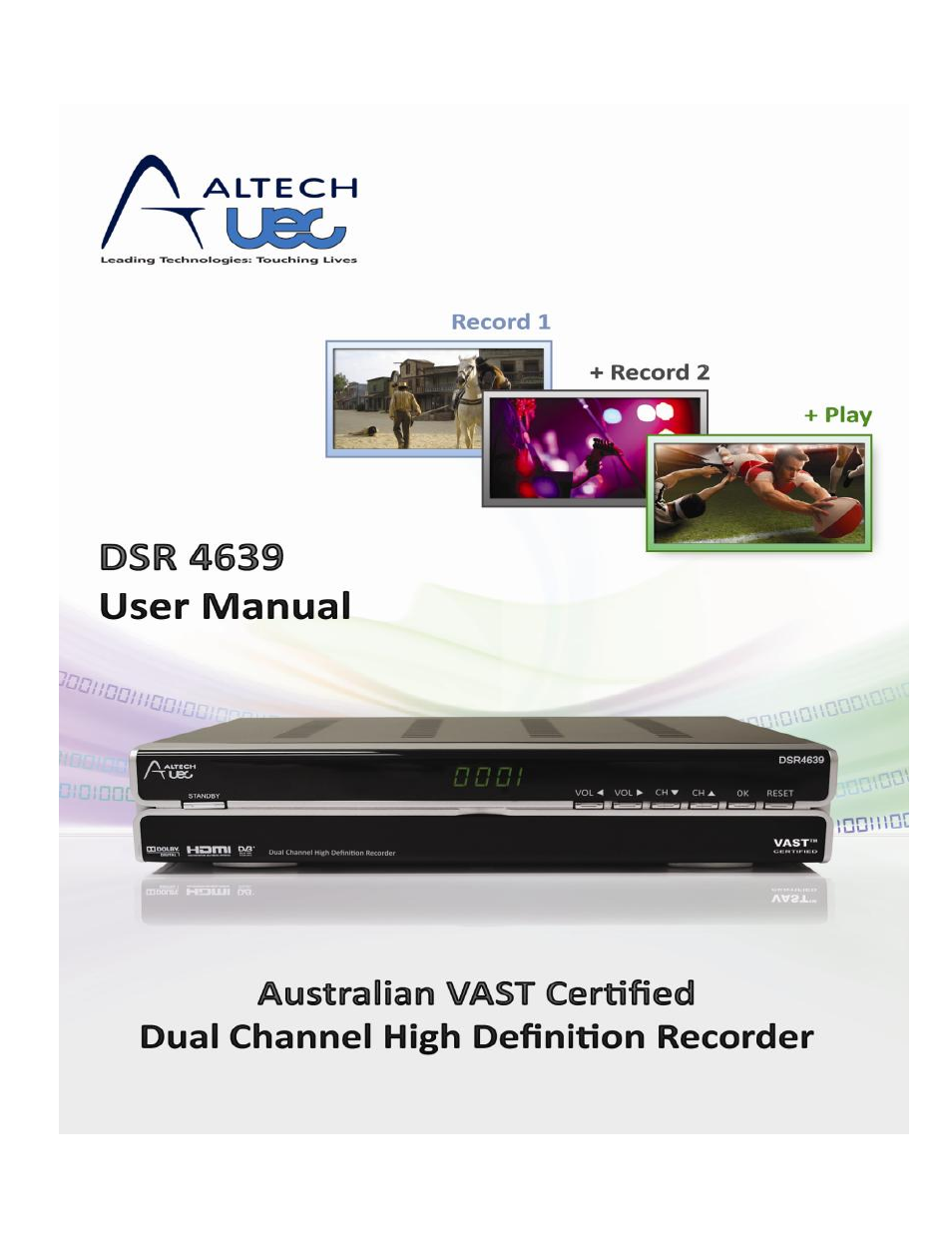 Altech UEC DSR 4639 User Manual | 50 pages