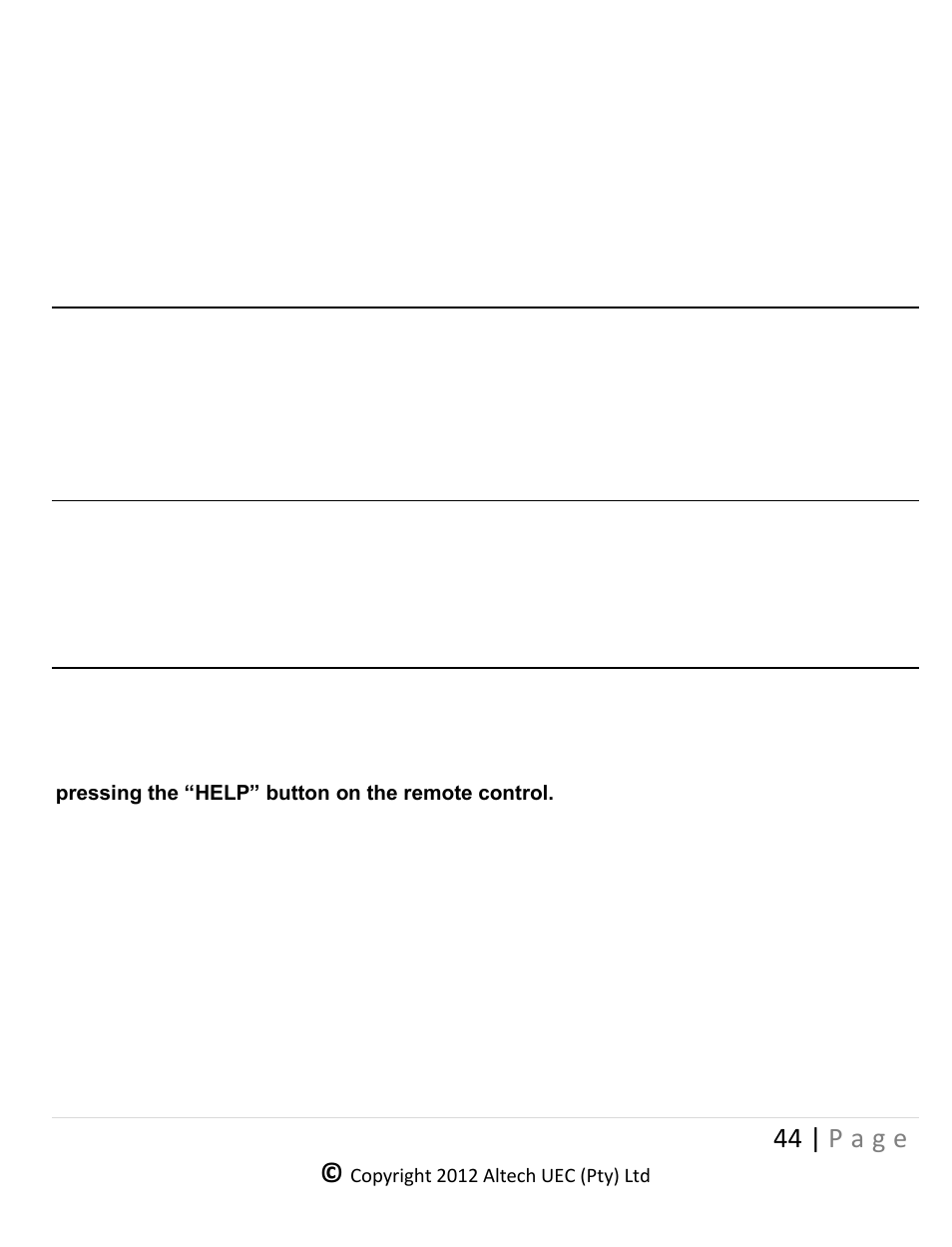 Rouping, Ethernet, Mheg-5 | Potential application that maybe available on, The platform, Troubleshooting, Rive is, 19 e, 20 mheg-5, 21 t | Altech UEC DSR 4639 User Manual | Page 44 / 50
