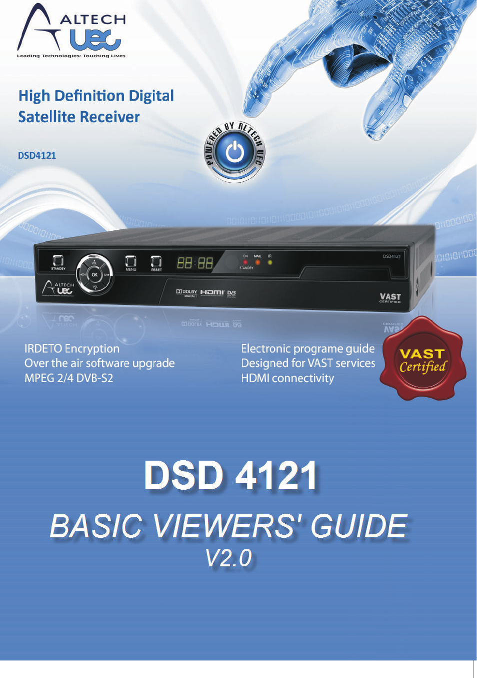 Altech UEC DSD4121RV User Manual | 23 pages