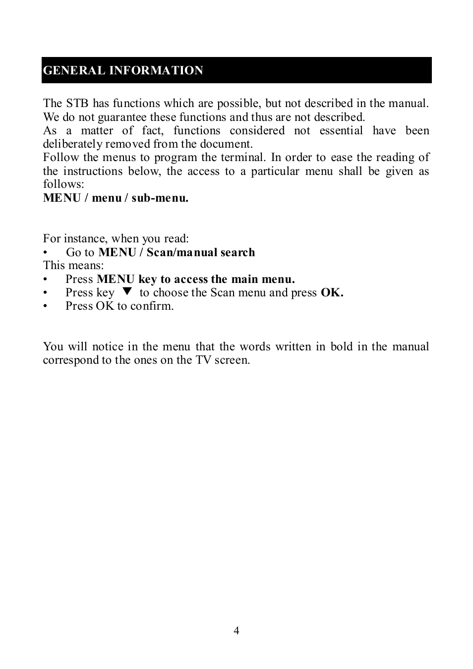 General information | Altech UEC DT 3900 User Manual | Page 4 / 27