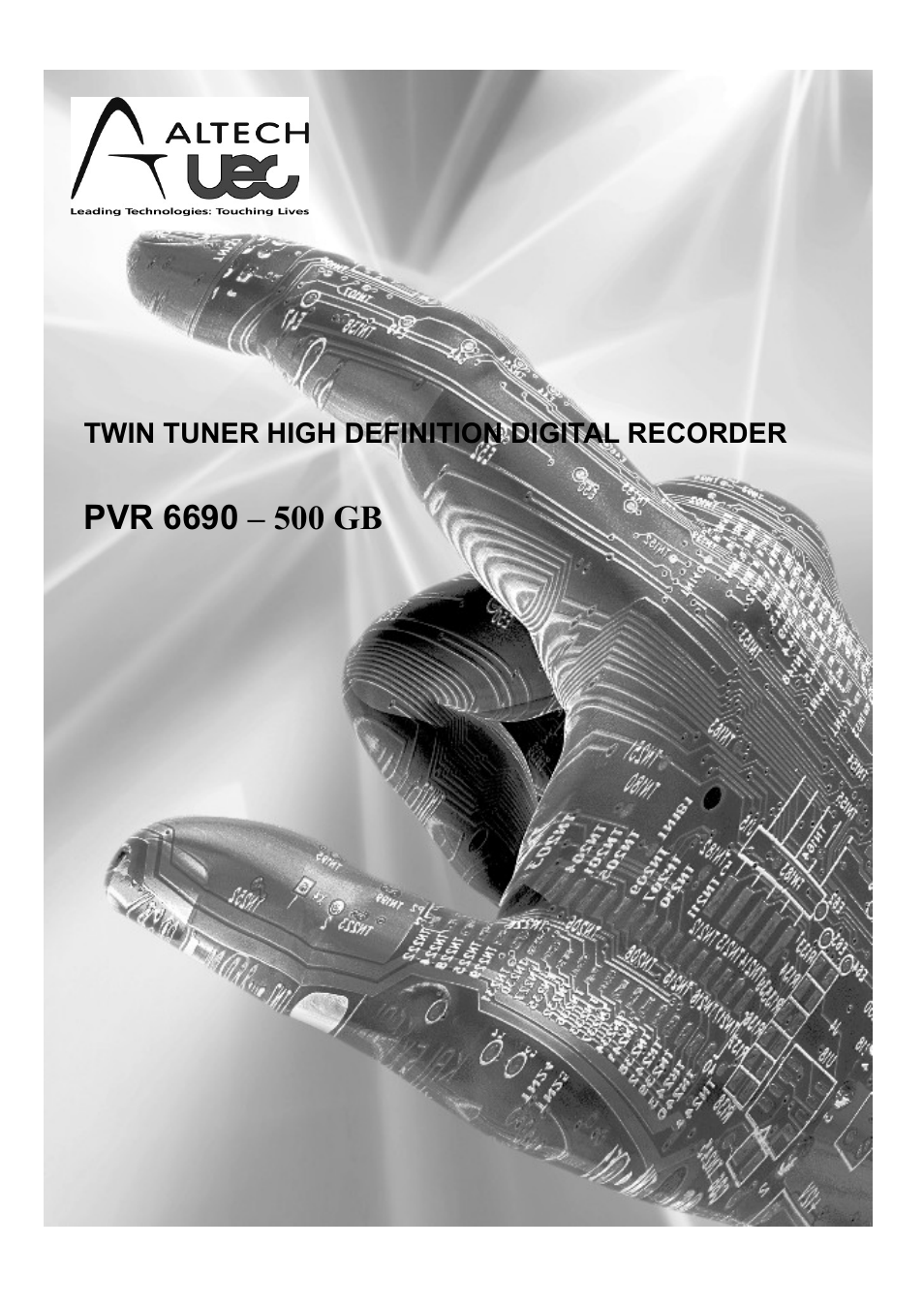 Altech UEC PVR6690 User Manual | 32 pages