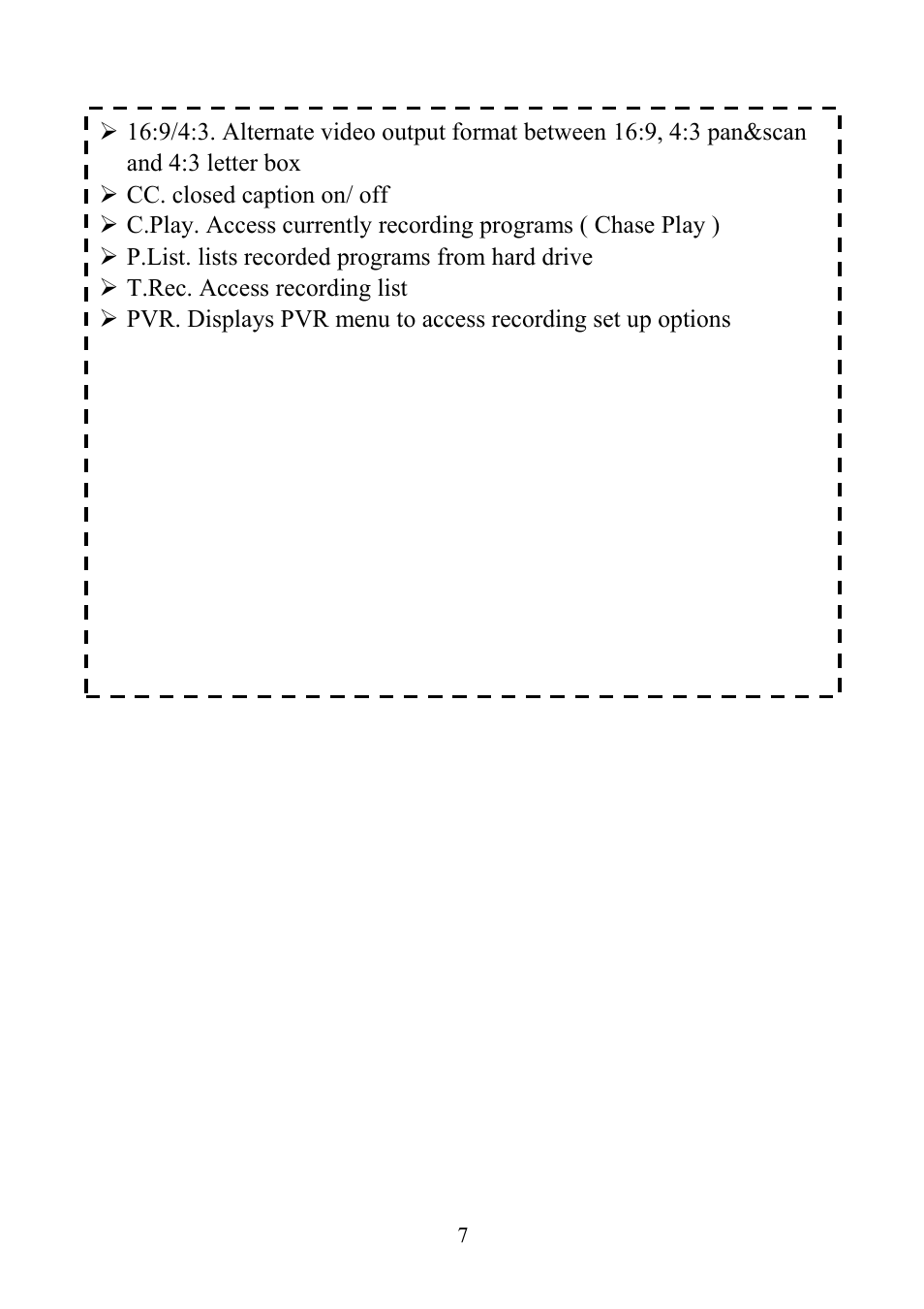 Altech UEC PVR6600 User Manual | Page 7 / 31