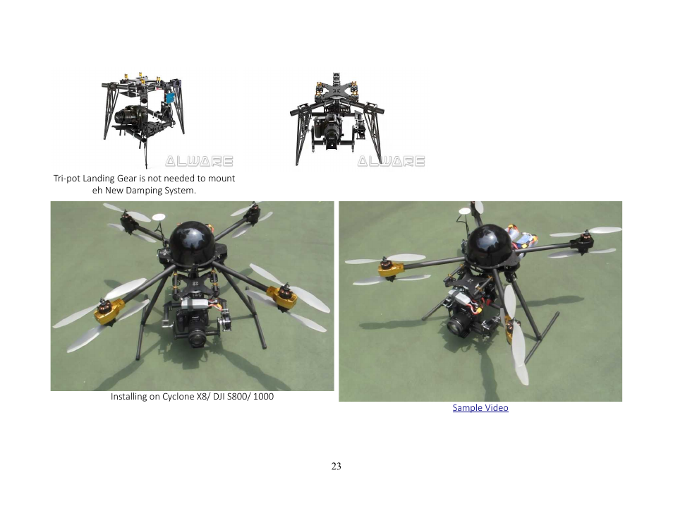 Alwarerc Brushless Upgrade Kit for Lensman-X 3-Axis Gimbal User Manual | Page 23 / 28