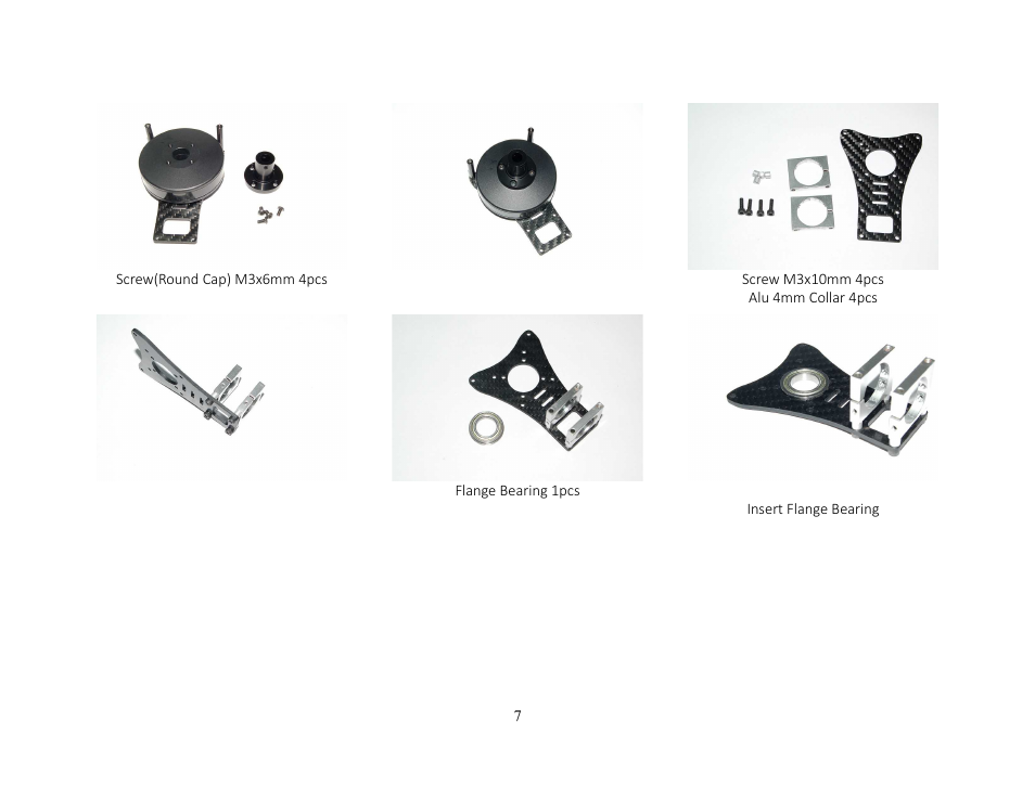 Alwarerc Brushless Upgrade Kit for Lensman-X 3-Axis Gimbal User Manual | Page 7 / 28