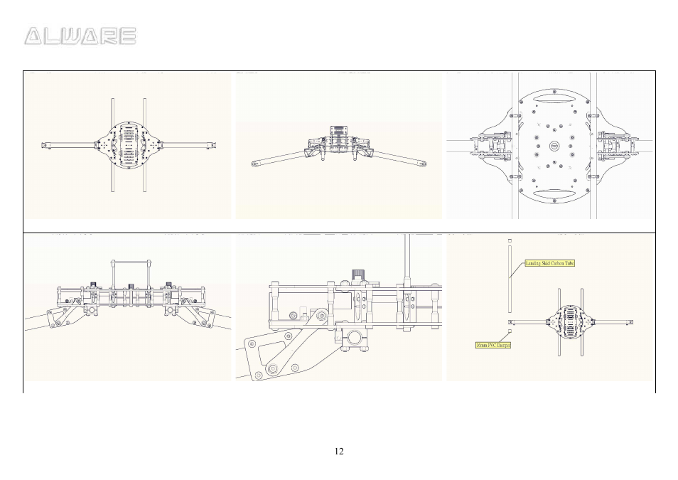 Alwarerc Cyclone X8 Octocopter Super Combo User Manual | Page 12 / 21