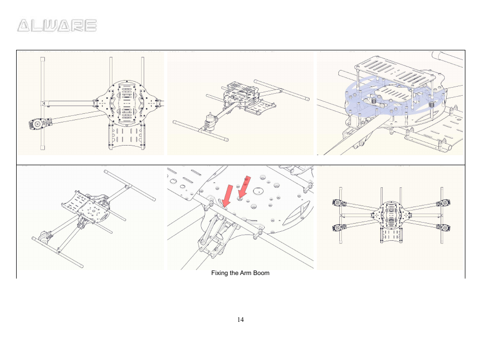 Alwarerc Cyclone X8 Octocopter Super Combo User Manual | Page 14 / 21