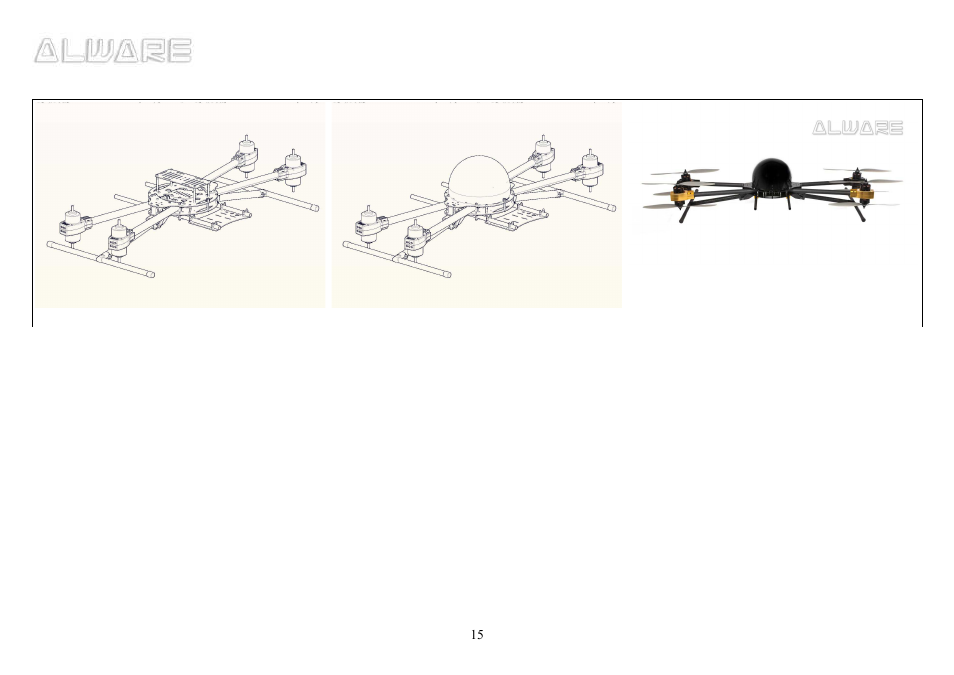 Alwarerc Cyclone X8 Octocopter Super Combo User Manual | Page 15 / 21