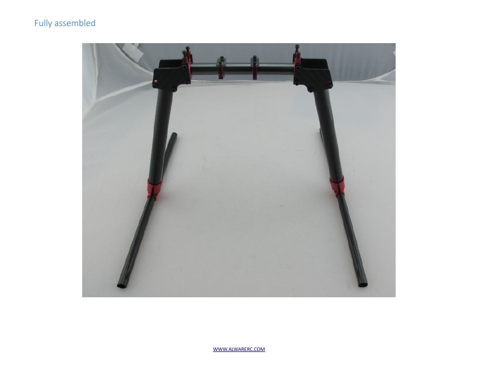 Fully assembled | Alwarerc Alware Landing Gear V2 for Multi Flyer 650 User Manual | Page 15 / 17