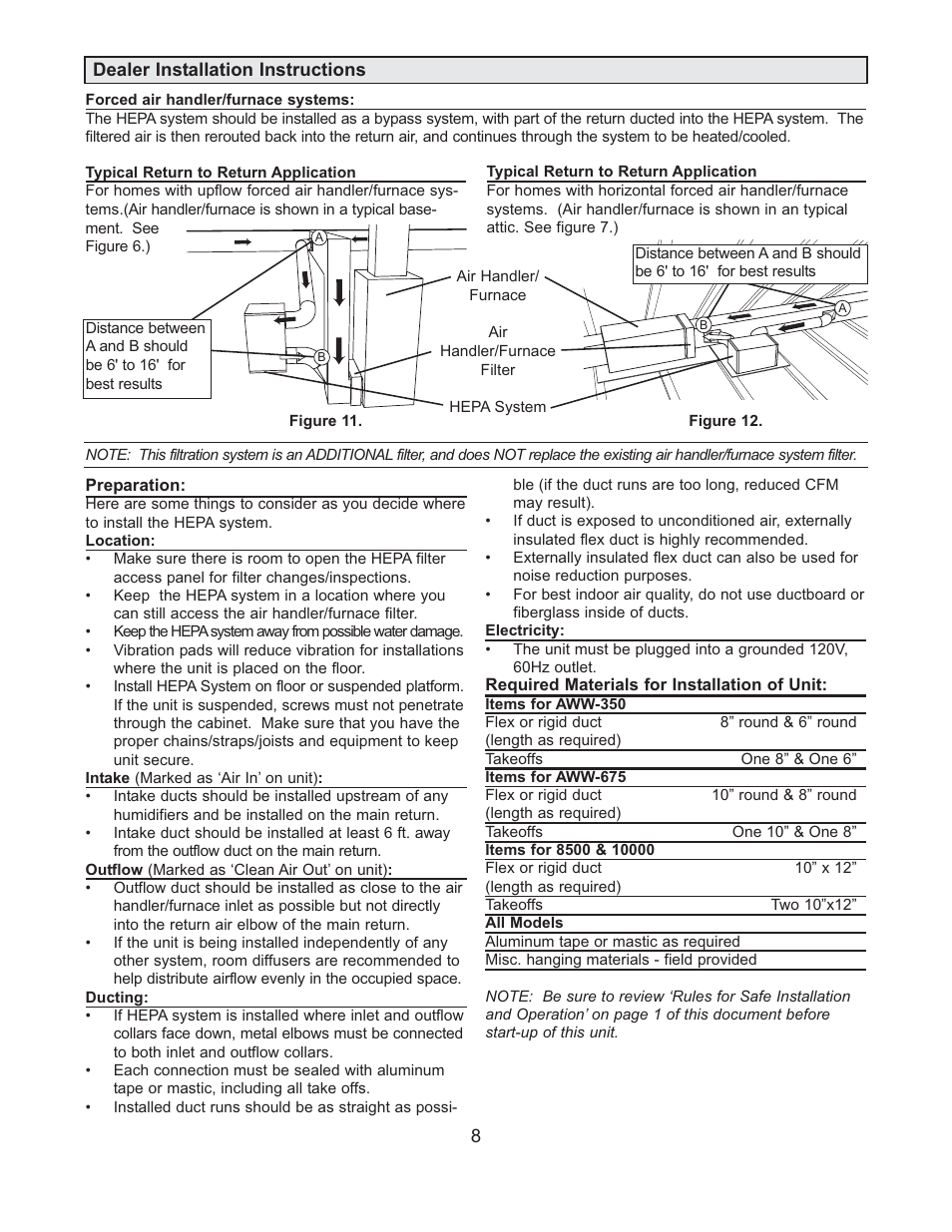 Amaircare 10000 User Manual | Page 8 / 18