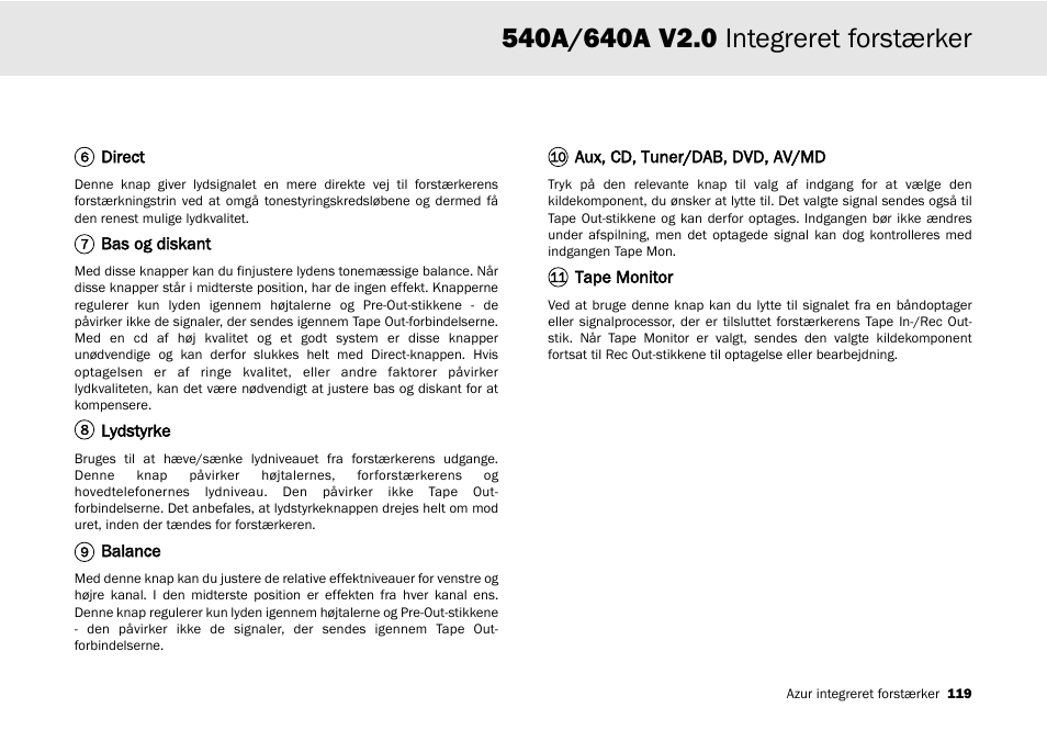 Cambridge Audio 540A User Manual | Page 119 / 148