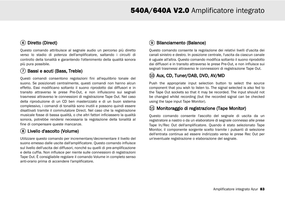 Cambridge Audio 540A User Manual | Page 83 / 148