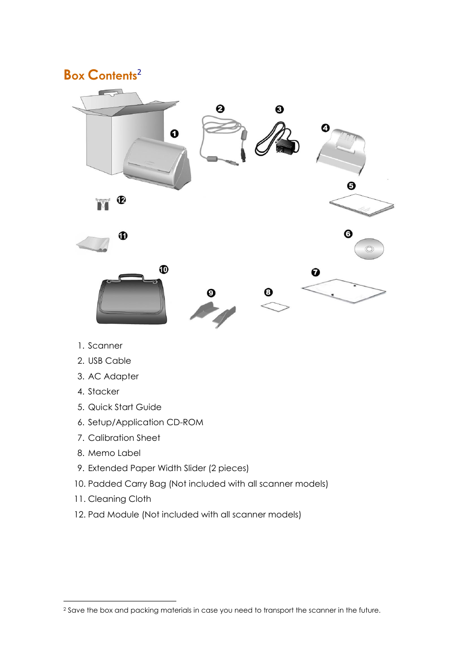 Ontents | Ambir ImageScan Pro 820i User Manual | Page 8 / 38