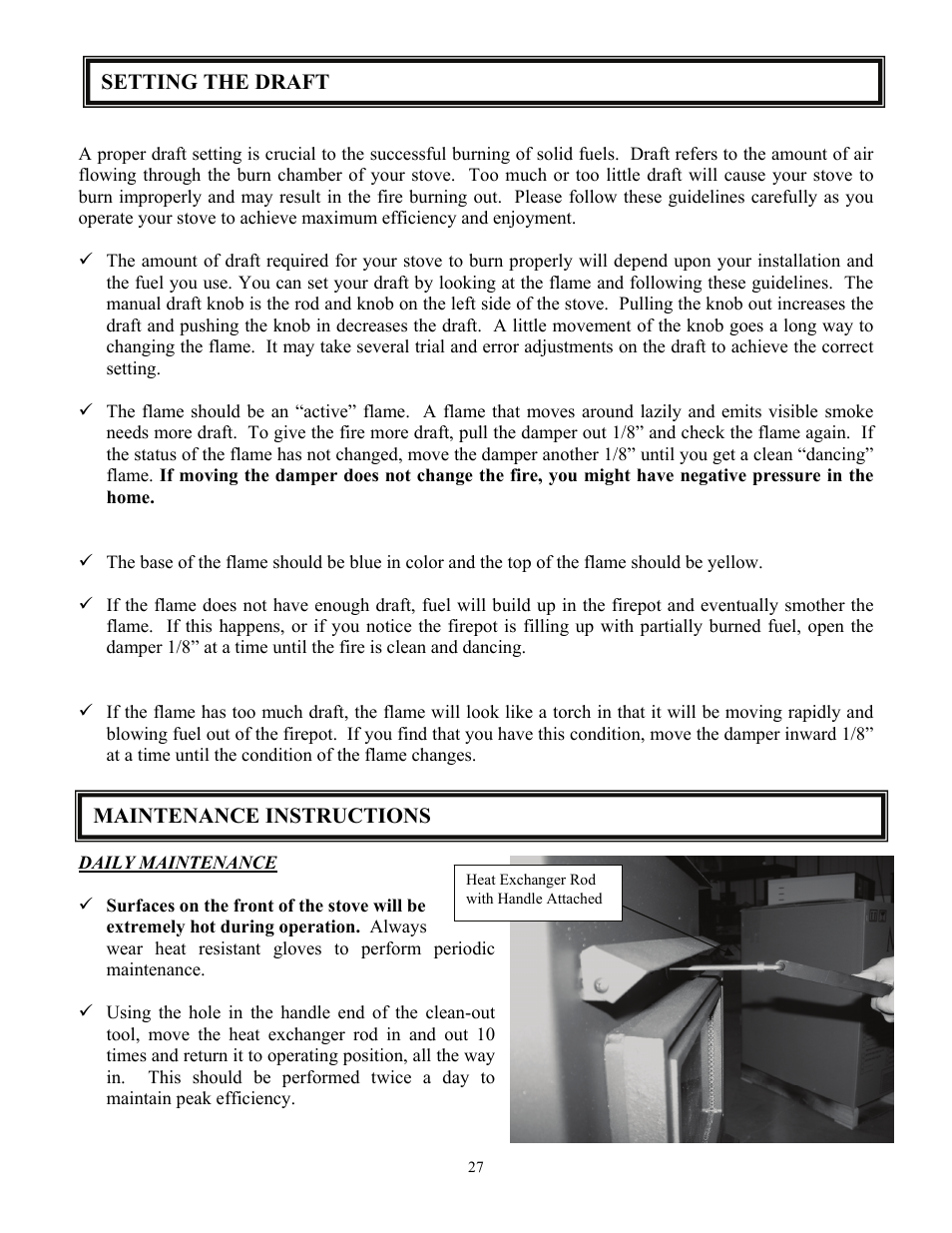 American Energy Systems MagnuM Countryside User Manual | Page 27 / 44