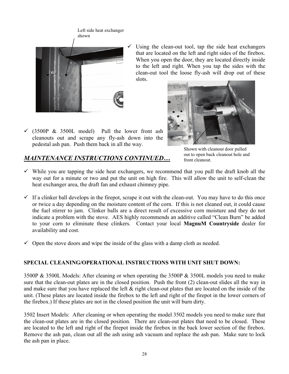 American Energy Systems MagnuM Countryside User Manual | Page 28 / 44