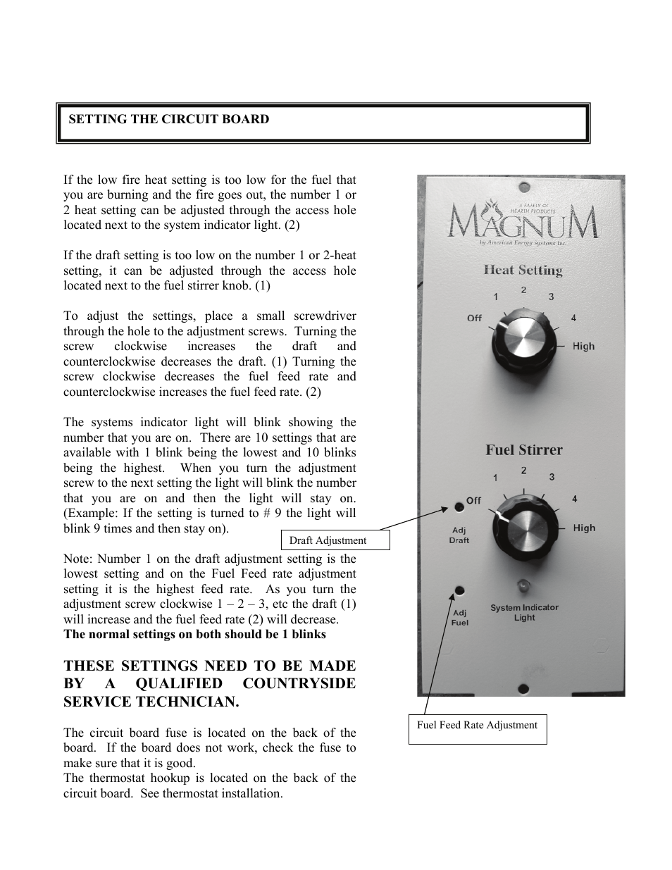 American Energy Systems MagnuM Countryside User Manual | Page 39 / 44