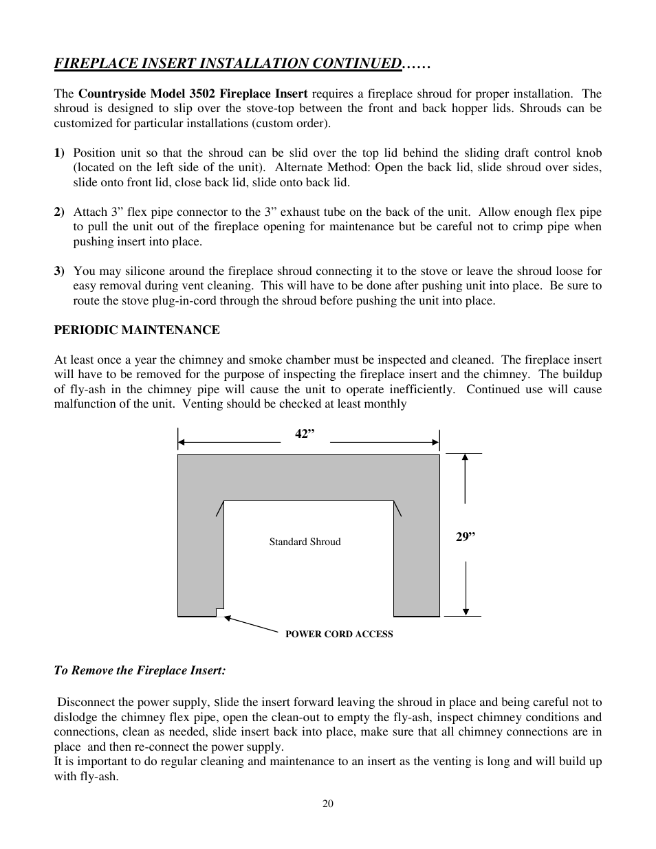 American Energy Systems MagnuM Countryside User Manual | Page 20 / 39