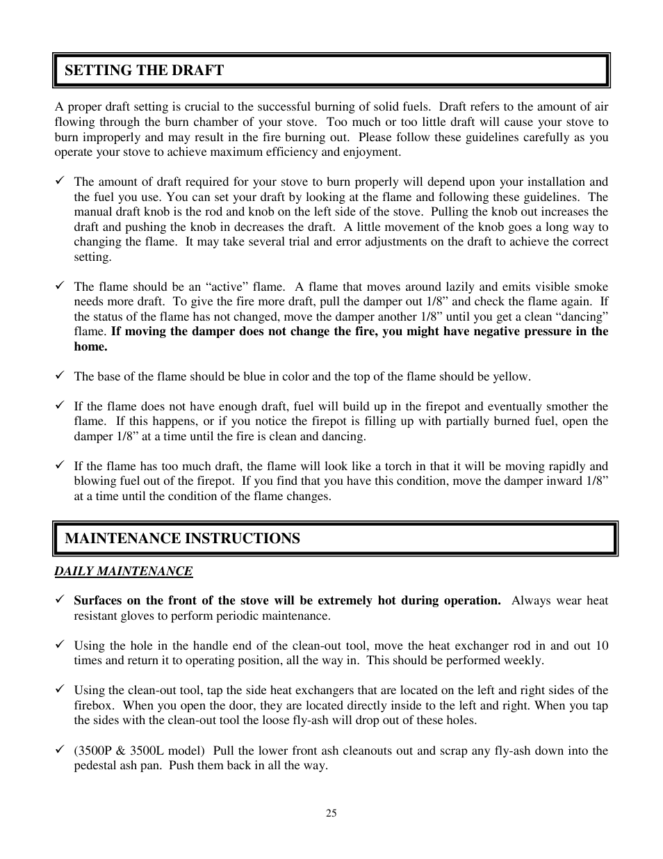 American Energy Systems MagnuM Countryside User Manual | Page 25 / 39