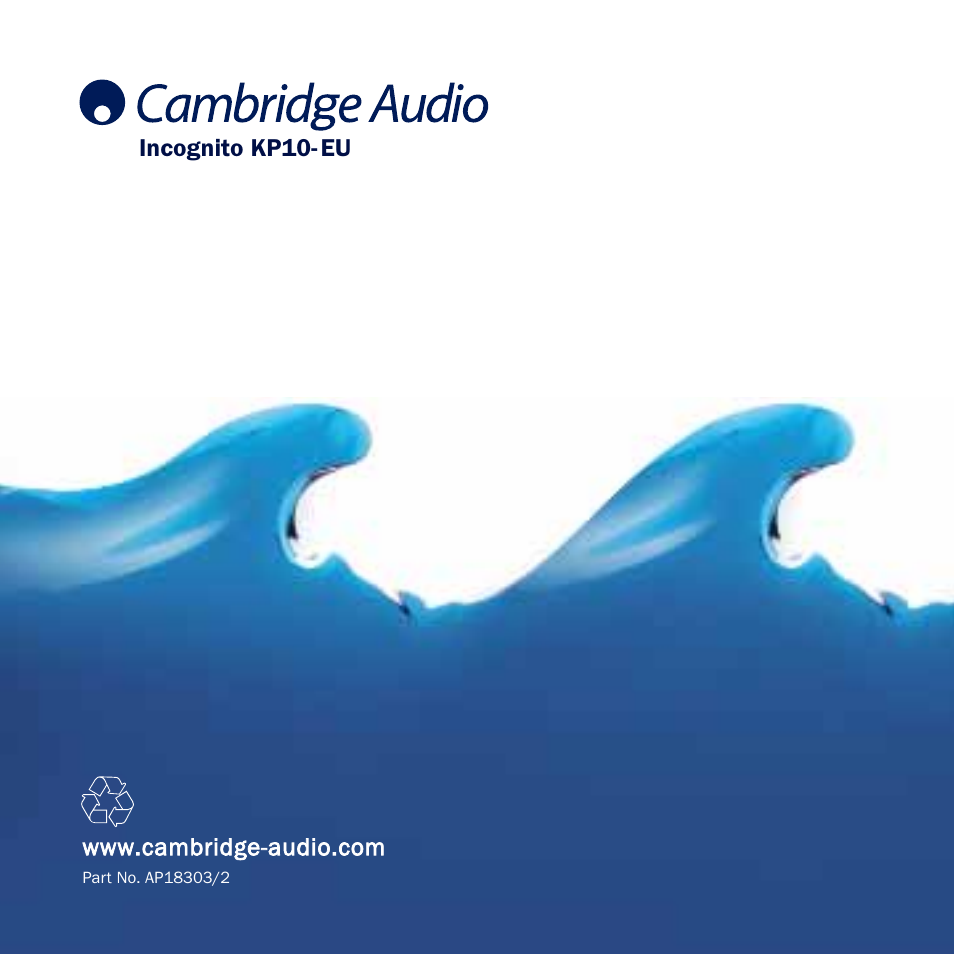 Cambridge Audio KP10 User Manual | Page 20 / 20